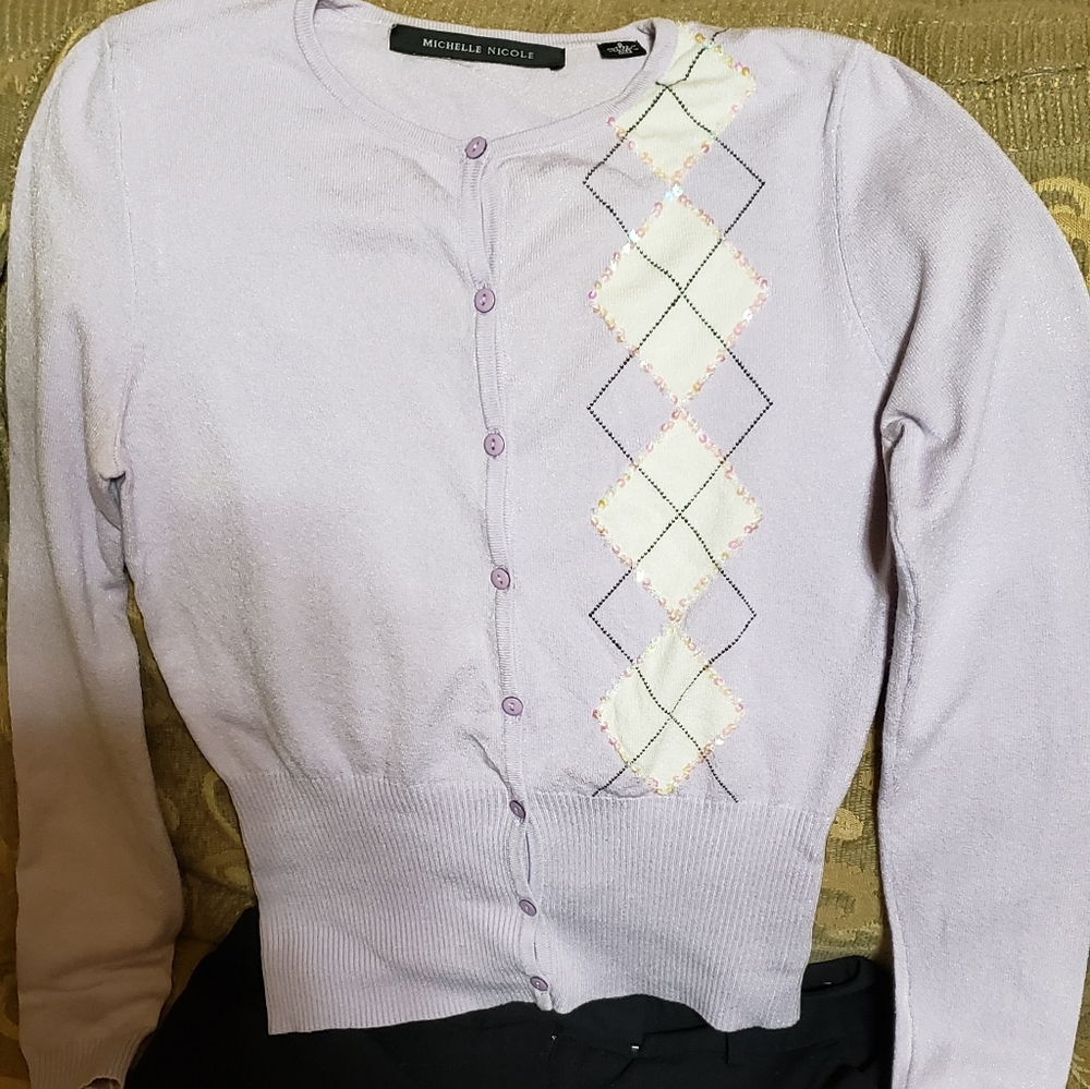 Darling purple Cardigan